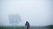 Πυκνή ομίχλη στο Νέο Δελχί