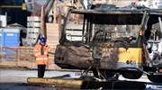 Θεσσαλονίκη: Σοβαρές ζημιές από μολότοφ στο εργοτάξιο του μετρό
