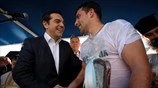 Θεοφάνια: Διπλό μήνυμα Τσίπρα από την Κάλυμνο