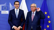Σε αποκλιμάκωση της έντασης με την Ε.Ε. ελπίζει ο πρωθυπουργός της Πολωνίας