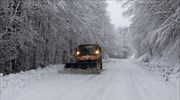 Σχεδόν ένα μέτρο το χιόνι σε ορεινές περιοχές του νομού Τρικάλων