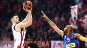 Euroleague: «Σάκος του μποξ» η Μακάμπι για τον Ολυμπιακό