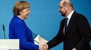 Μέρκελ: Τα βασικά σημεία της συμφωνίας CDU/CSU - SPD είναι αδιαπραγμάτευτα