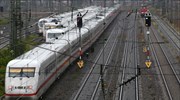 Διακοπή κυκλοφορίας τρένων σε όλη τη Γερμανία λόγω καταιγίδας «Φρειδερίκη»