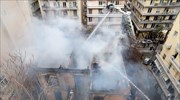 Θεσσαλονίκη: Πυρπολήθηκε διατηρητέο κτήριο που βρισκόταν υπό κατάληψη