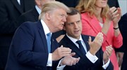 Πρόσκληση Τραμπ στον Μακρόν να επισκεφθεί τον Λευκό Οίκο