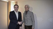 Χρέος και ελληνική οικονομία στις συναντήσεις Τσίπρα με Λαγκάρντ και Μοσκοβισί