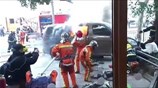 Σαγκάη: Τρόμος από φλεγόμενο όχημα