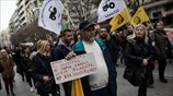 Θεσσαλονίκη: Πορεία διαμαρτυρίας αγροτών προς τη ΔΕΘ