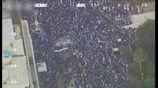 EΛ.ΑΣ.: Πλάνα από τη σημερινή συγκέντρωση στην πλατεία Συντάγματος