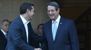 Συγχαρητήρια Αλ. Τσίπρα προς Ν. Αναστασιάδη για την επανεκλογή του