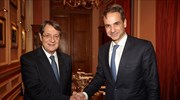 Συγχαρητήρια Κ. Μητσοτάκη στον Ν. Αναστασιάδη