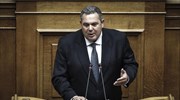 Π. Καμμένος προς αντεισαγγελέα: Θα καταθέσω ως απλός πολίτης