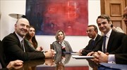 Mitsotakis to Mosovici: Tsipras govt 