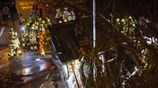 Δυστύχημα με ανατροπή λεωφορείου στο Χονγκ Κονγκ
