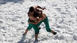 Τουρκία: Πάλη στο χιόνι
