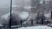 Έως και μισό μέτρο το χιόνι στα ορεινά του νομού Τρικάλων