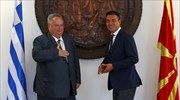 Συνέχιση των προσπαθειών υπό την αιγίδα του ΟΗΕ, συμφώνησαν Κοτζιάς - Ντιμιτρόφ