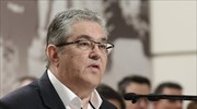 Δ. Κουτσούμπας: Άμεσος ο κίνδυνος όξυνσης της κρίσης στο Αιγαίο