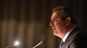 Π. Καμμένος: Η Τουρκία δεν μπορεί να παίζει παιχνίδια με την Ελλάδα