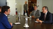 Ν.Δ.: Συνάντηση Κουμουτσάκου - Ντιμιτρόφ για το ονοματολογικό