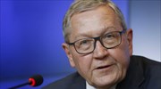 Regling praises progress in Greek program, still rules out 
