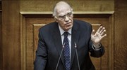 Β. Λεβέντης: Να μην συμπεριληφθούν τα ονόματα των δύο πρώην πρωθυπουργών