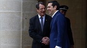 Για τις εξελίξεις στην κυπριακή ΑΟΖ συζήτησαν Τσίπρας - Αναστασιάδης