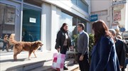 Στη Μάνδρα ο Κυριάκος Μητσοτάκης