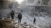 Συρία: Οι επιδρομές στην ανατολική Γούτα συνεχίζονται παρά την απόφαση για εκεχειρία