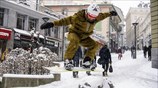 Σνόουμπορντ στα στενά της Λωζάνης