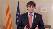 Ο Πουτζντεμόν απέσυρε την υποψηφιότητά του για την προεδρία της Καταλονίας