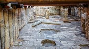 Exhibition of artifacts found during Thessaloniki metro construction in April
