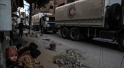 Συρία: Ανθρωπιστική βοήθεια στην Ανατολική Γούτα