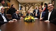 Συνάντηση Αλ. Τσίπρα με τον δήμαρχο Φυλής