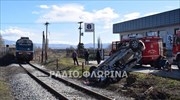Φλώρινα: Σύγκρουση Ι.Χ. με τρένο - Ένας νεκρός και ένας τραυματίας