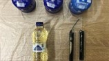Φωτογραφίες από τα ευρήματα στα σπίτια της «Combat 18»