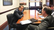 Σημαντικές επαφές Κυρ. Μητσοτάκη στην Ουάσιγκτον