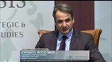 Ο Κυριάκος Μητσοτάκης στο Κέντρο Στρατηγικών και Διεθνών Μελετών (CSIS)