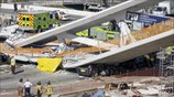 Μαϊάμι: Κατάρρευση πεζογέφυρας