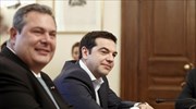 Leftist-rightist coaltion govt remains solid, DM and junior partner Kammenos says