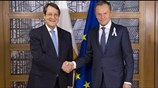 Ικανοποίηση Αναστασιάδη για το προσχέδιο συμπερασμάτων