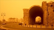 Αφρικανική σκόνη σκέπασε την Κρήτη