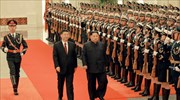 Η Κίνα ενημέρωσε τον Λευκό Οίκο για την επίσκεψη του Κιμ Γιονγκ Ουν