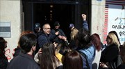 Κατάληψη συμβασιούχων του προγράμματος «Βοήθεια στο Σπίτι» στο υπ. Εσωτερικών