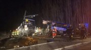 Γερμανία: Ένας νεκρός, πολλοί τραυματίες σε σύγκρουση βελγικού λεωφορείου και φορτηγού