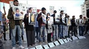 Συγκέντρωση προσφύγων - αντιρατσιστικών οργανώσεων στο Σύνταγμα