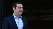 Στο Μεγάλο Χωριό της Τήλου παρακολούθησε ο Α. Τσίπρας την περιφορά του Επιταφίου