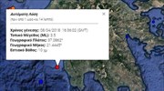 Σεισμός 3,5 Ρίχτερ στη Μεσσηνία