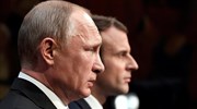 Πούτιν σε Μακρόν: Να αποφευχθούν απερίσκεπτες και επικίνδυνες ενέργειες στη Συρία
